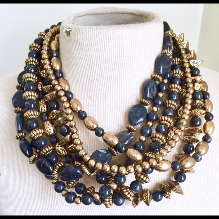 Amrita Singh Statement Necklace Beaded
